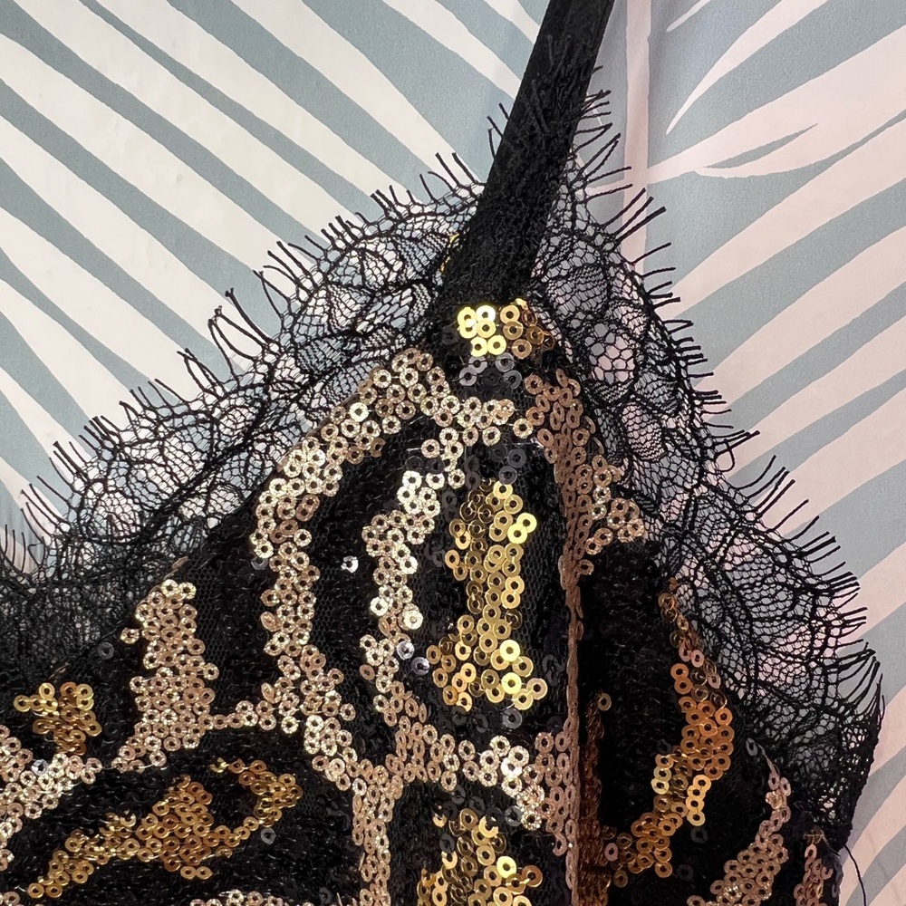 Leopard sequin cami - Picture 4 of 6